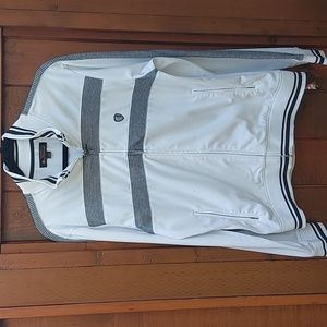 Men's Large white and black Ben Sherman jacket